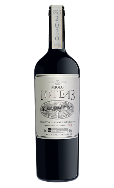 Vinho Miolo Lote 43 DO 2020 750ml