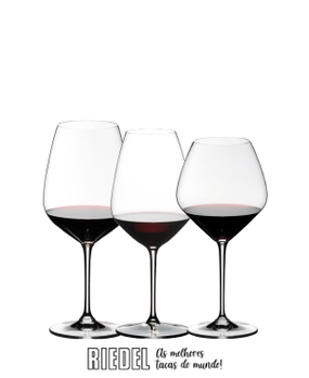 Conjunto 3 Taças Riedel para Vinhos Tintos
