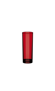 Copo Long Drink Boccati 370ml (vermelho translúcido)