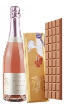 Kit Barra de Chocolate Lindt + Epifania Moscatel Rosé
