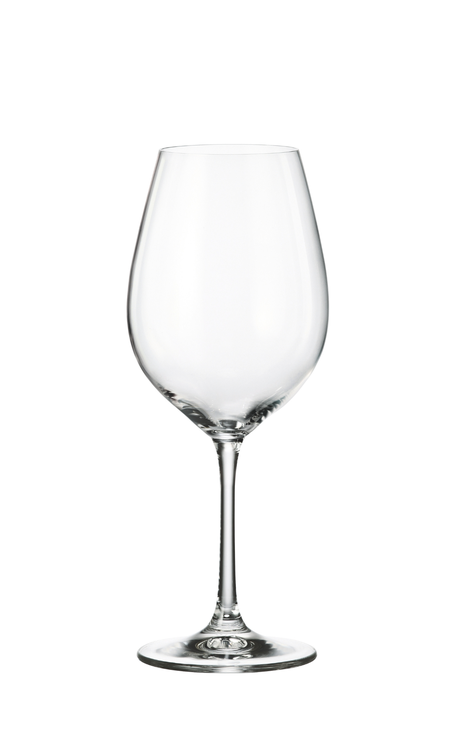 Taça para vinho Bohemia Royal Crystal Sarah Titânio 520ml