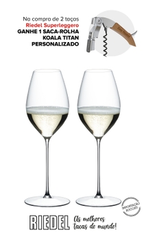  Taça Riedel Superleggero  Champagne Wine Glass