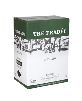 Vinho Valmarino Tre Fradéi Moscato Bag in Box 5L