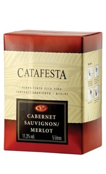 Vinho Catafesta Cabernet Merlot Bag 5 Litros
