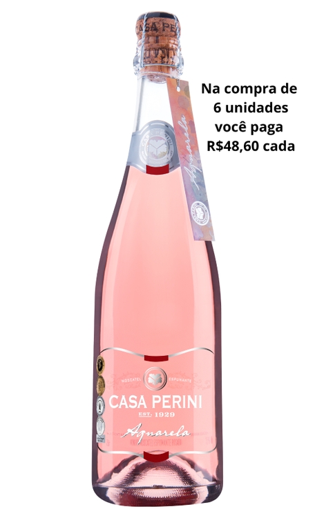 Espumante Casa Perini Moscatel Aquarela 750ml