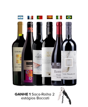 Combo Novidades do Mundo (6 garrafas)