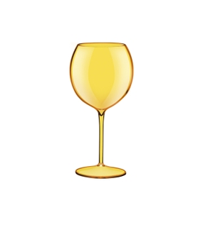 Taça para Gin Boccati 650ml (amarela translúcida)