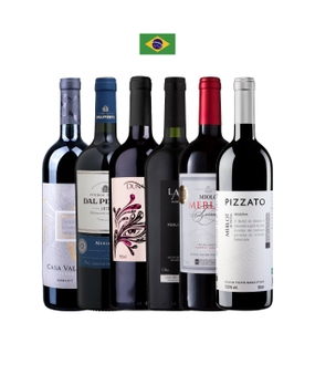 Combo Merlot Brasil (6 garrafas)