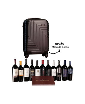 Combo Premium "Safra Histórica por Famílias Históricas" (11 garrafas) Mala + Livro