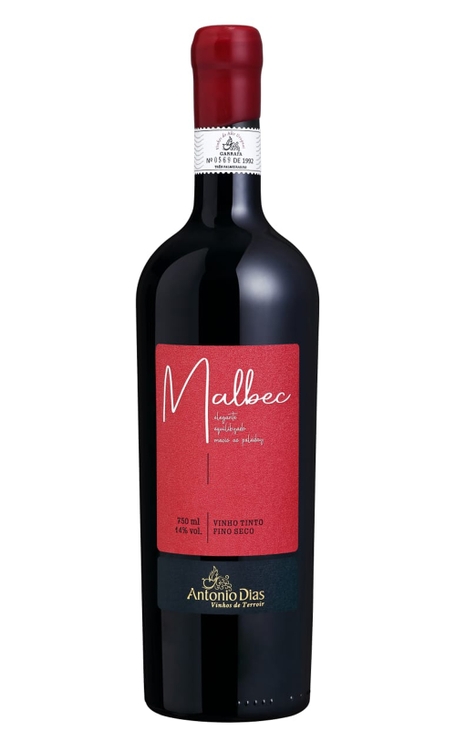 Vinho Antônio Dias Malbec 750ml