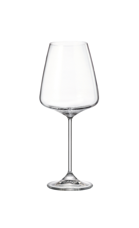 Taça para Vinho Bohemia Royal Crystal Sora Titânio 520ml