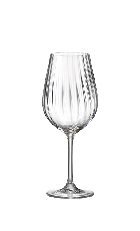 Taça para Vinho Bohemia Waterfall Titânio 400ml