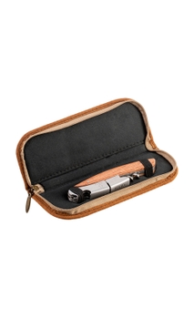 Saca-Rolha Koala Madeira Natural com estojo