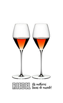 Conjunto 2 Taças Riedel Veloce Rosé