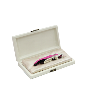 Saca-Rolha dois estágios Pulltex ClickCut especial (rosa)