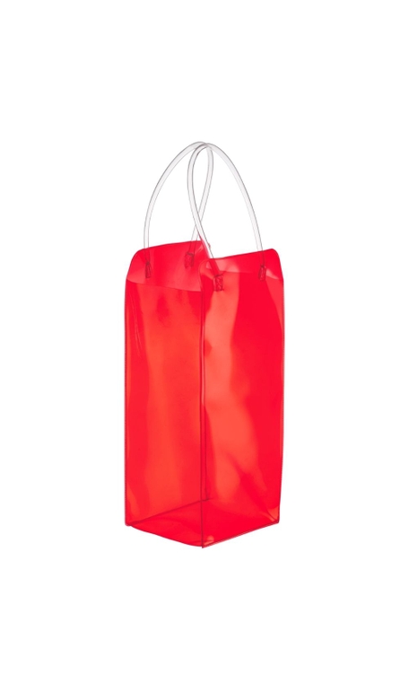 Ice Bag Boccati para 1 garrafa (vermelha translúcida)
