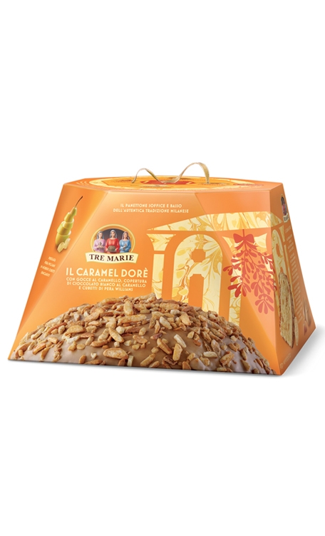 Panetone Tre Marie Caramel Dore 900g