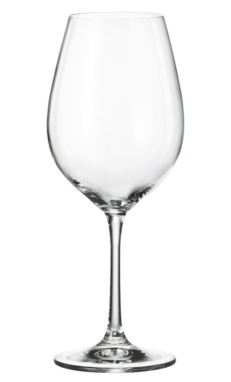 Taça para vinho Bohemia Royal Crystal Sarah Titânio 520ml