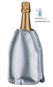 Cooler Térmico Boccati para vinhos e espumantes (prata)