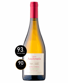 Vinho Finca Ambrosía Viña Única Chardonnay 750ml