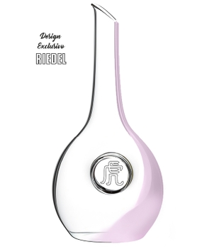 Decanter Riedel Chinese Zodiac Tiger Stripe Pink