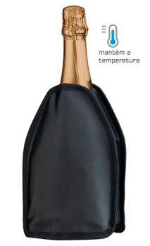 Cooler Térmico Boccati para vinhos e espumantes (preto)