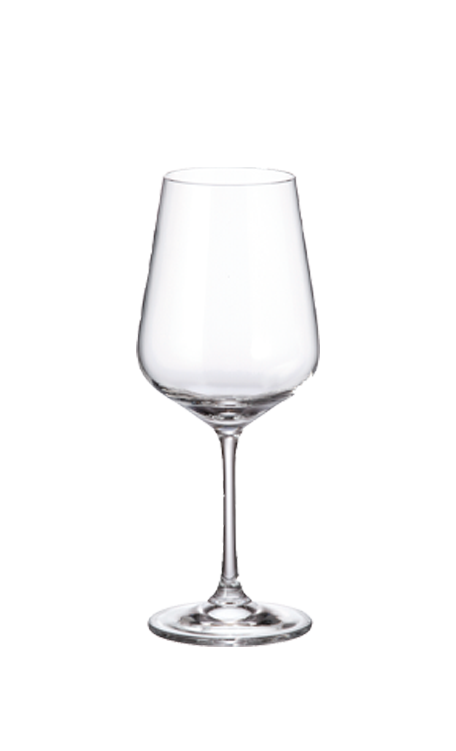 Taça de Cristal Titânio Bohemia para Vinho 450ml