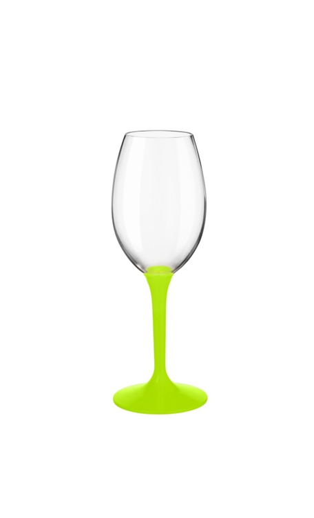 Taça Boccati ISO 320ml (haste verde neon)