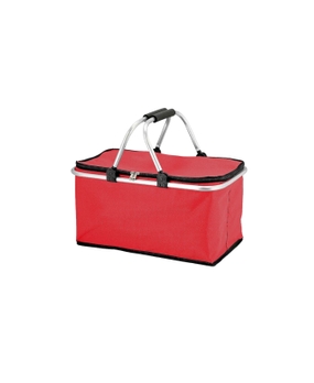 Cesta Térmica Piquenique Dobrável (vermelha)