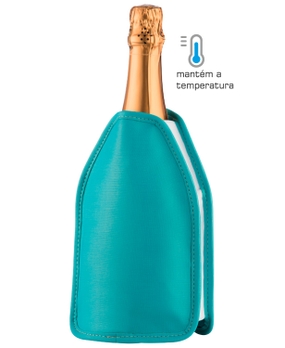 Cooler Térmico Boccati para vinhos e espumantes (verde bebê)