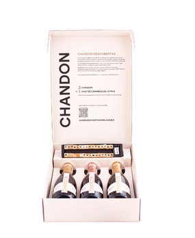 Combo Chandon Descobertas (3 garrafas) + 1 Jogo de Carimbos de Letras | Edição Limitada