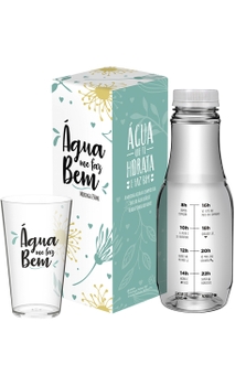 Caixa com Moringa e Copo (personalizada)