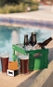 Balde Boccati Beer Engradado para 4 garrafas (verde)