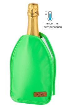 Cooler Térmico Boccati para vinhos e espumantes (verde claro)