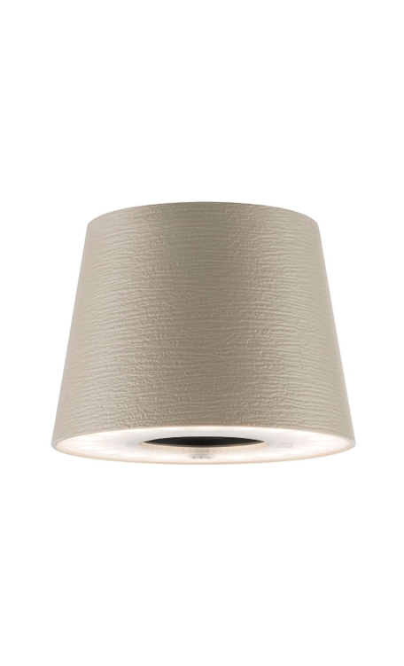 Nome do Produto Luminária One Light Luna (bege)