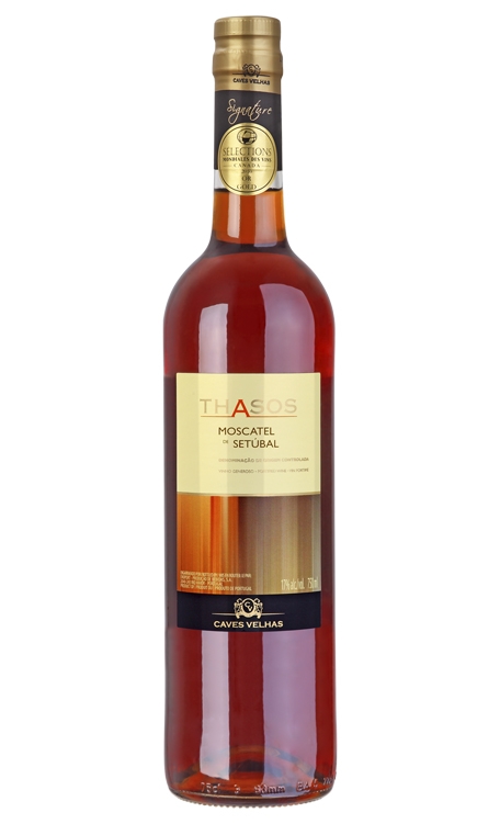 Vinho Licoroso Thasos Moscatel de Setúbal DOC 750ml
