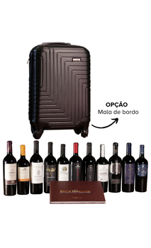Combo Premium "Safra Histórica por Famílias Históricas" (11 garrafas) Mala + Livro