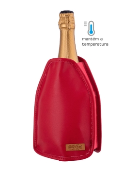 Cooler Térmico Boccati para vinhos e espumantes (vermelho)