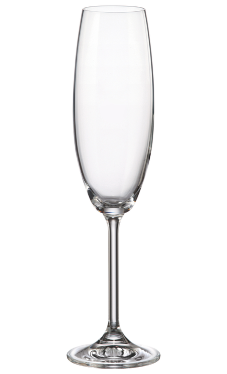 Taça para Espumante Bohemia Royal Crystal Gastro Titânio 230ml