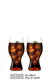 Conjunto 2 Copos Riedel Coca Cola
