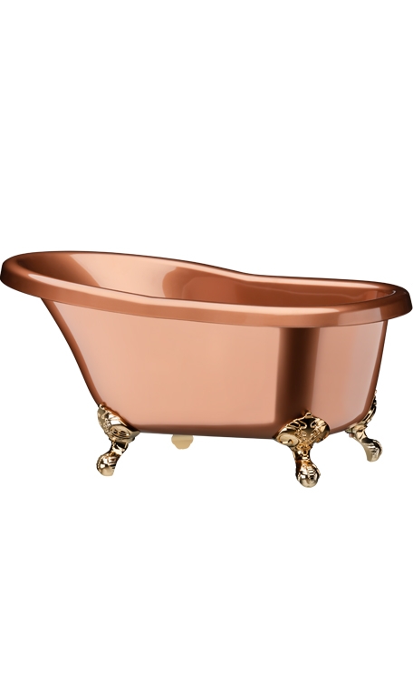 Champanheira Boccati Banheira Master para 8 garrafas (bronze marmorizada)