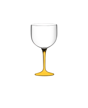 Taça para Gin Boccati 550ml (haste amarela translúcida)