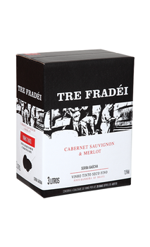 Vinho Valmarino Tre Fradéi Cabernet | Merlot Bag in Box 3L