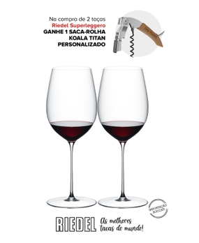  Taça Riedel Superleggero  Bordeaux Grand Cru