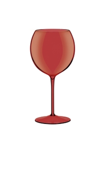 Taça para Gin Boccati 650ml (vermelha translúcida)