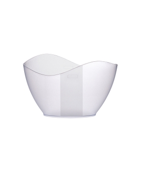 Champanheira Boccati Oval Texturizada (transparente)