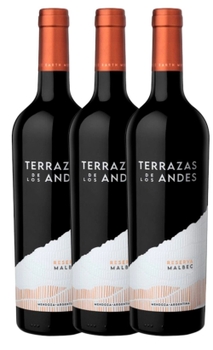 Combo Terrazas de los Andes Malbec (3 garrafas)
