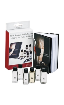 Kit Aromas Boccati de vinhos e espumantes (6 frascos)