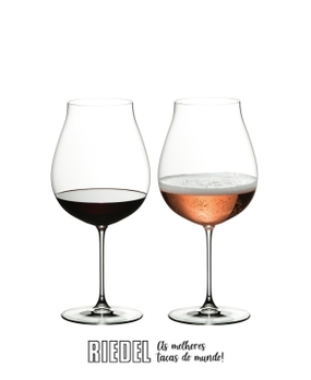 Conjunto 2 Taças Riedel Veritas New World Pinot Noir | Champagne Rosé