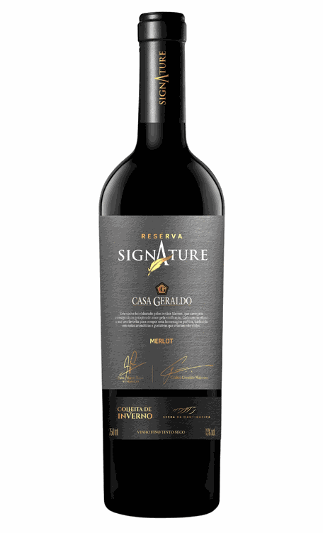 Vinho Casa Geraldo Reserva Signature Merlot 750ml